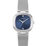 Silver Tone Mesh Eve Watch