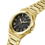 Gold Tone Vinyl Watch