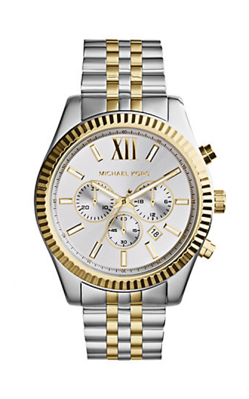 Michael kors on sale watches white gold