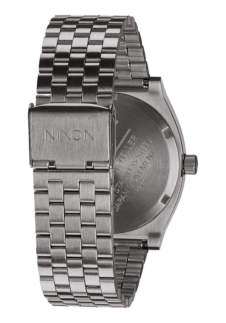 Gun Metal Time Teller A045-5084 back view
