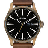 Nixon Sentry Leather Watch