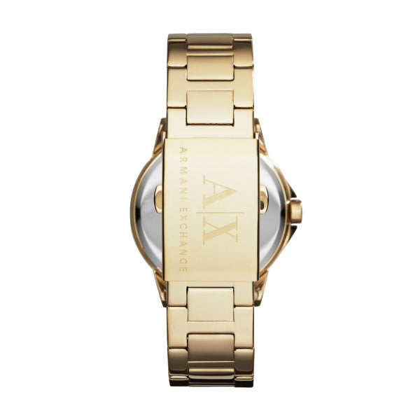 Armani Exchange Lady Banks Gold Watch