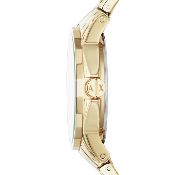 Armani Exchange Lady Banks Gold Watch