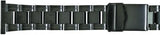 ALPINE BLACK STAINLESS STEEL  24MM STRAIGHT END