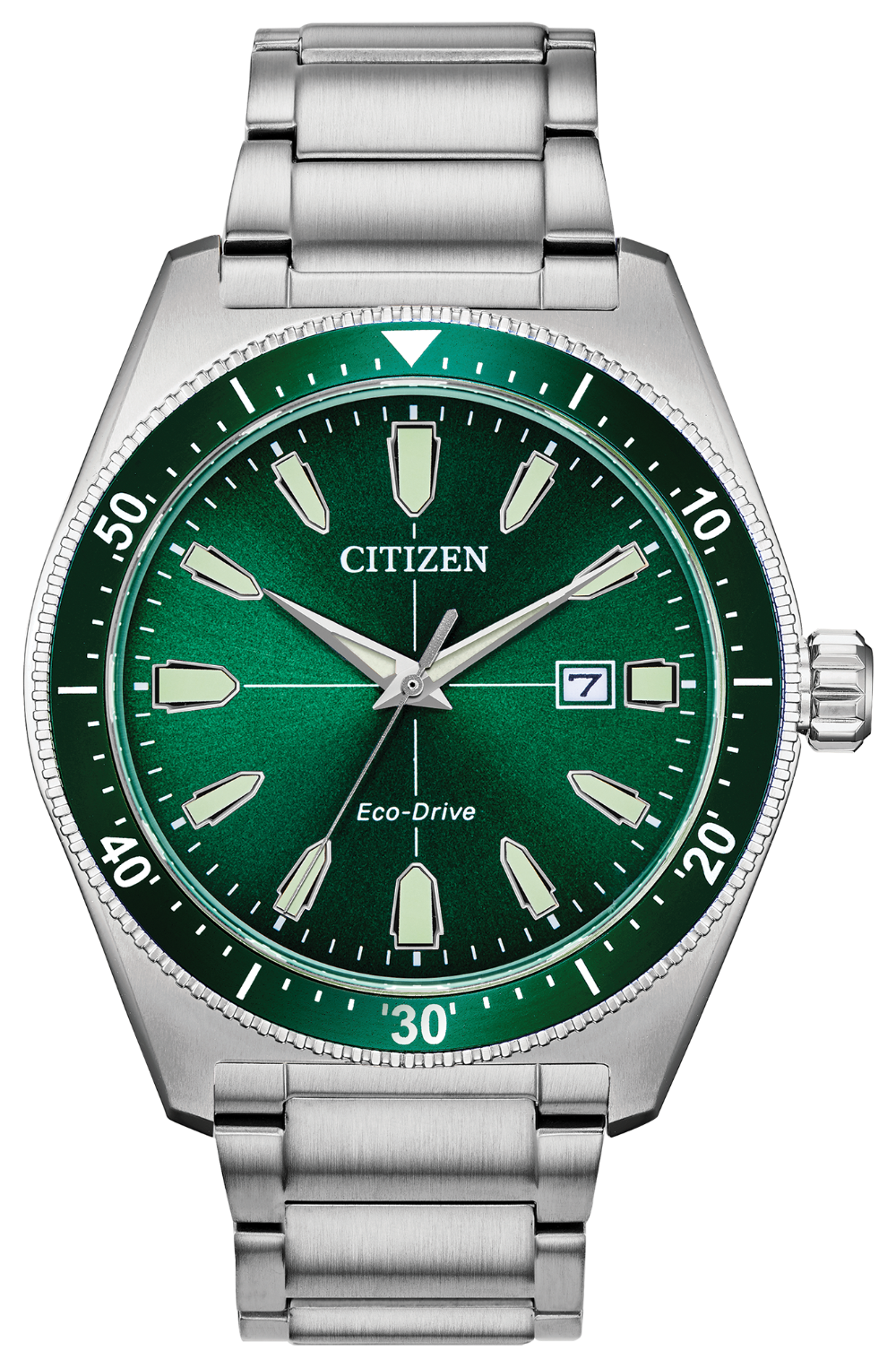 Eco-Drive Brycen Watch Green Dial