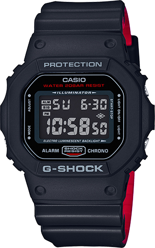 G-Shock Black x Red Heritage Color Series Watch