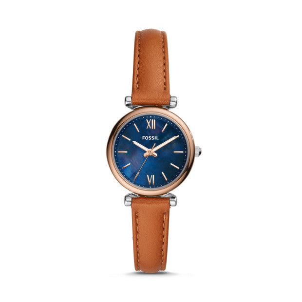 Fossil Carlie Mini Leather Watch