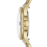 FB-01 Watch Gold Tone Green Dial