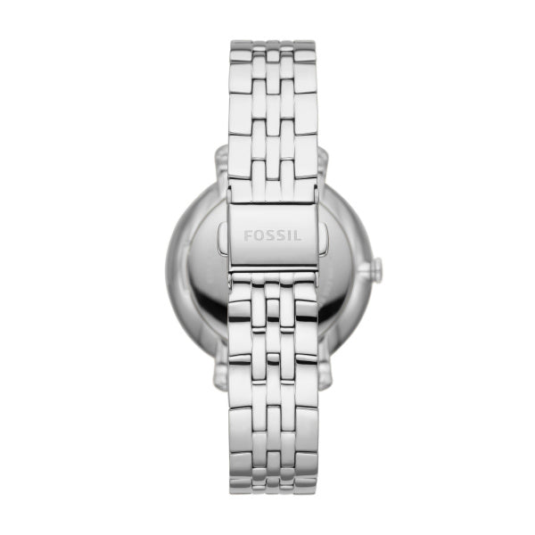 Jacqueline Sun Moon Multifunction Stainless Steel Watch