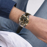 Connoisseur Green Dial Watch Mens
