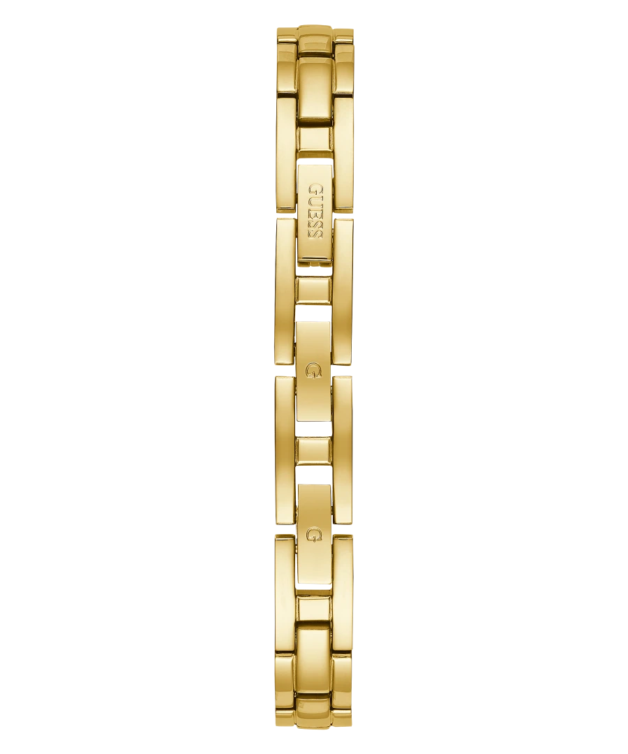 GOLD TONE CASE GOLD TONE STAINLESS STEEL WATCH