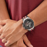 Red, White & Black Biobased Watch