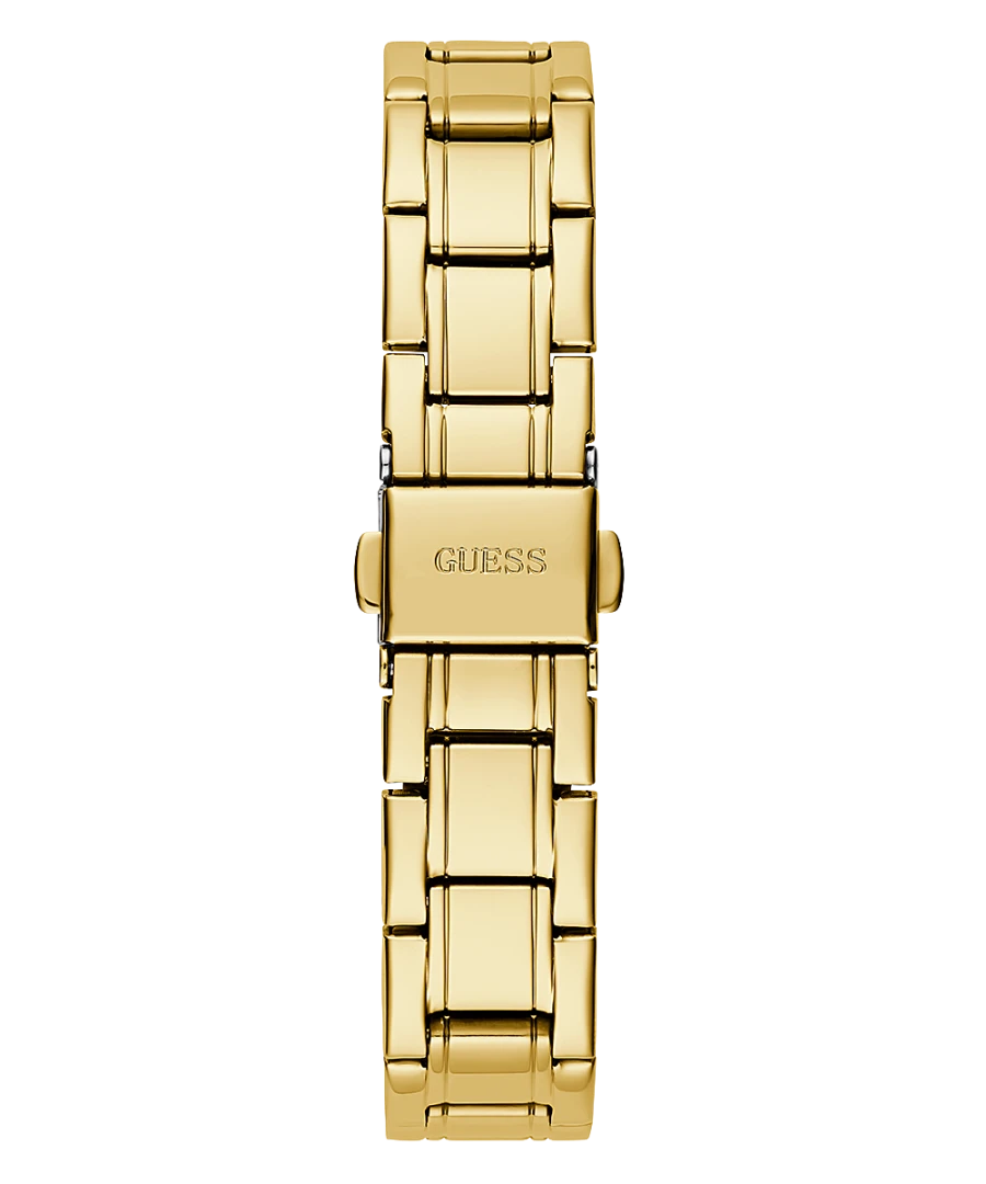 GOLD TONE CASE GOLD TONE STAINLESS STEEL WATCH
