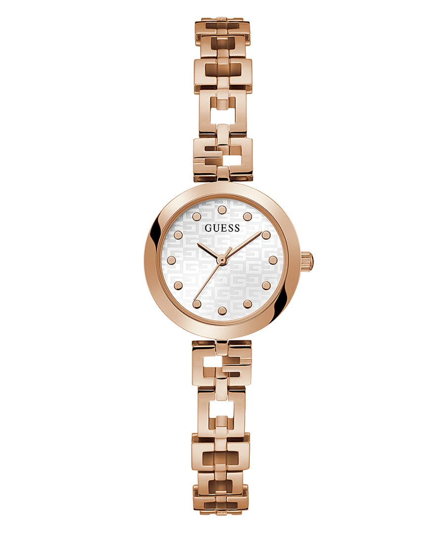 ROSE GOLD TONE CASE ROSE GOLD TONE STAINLESS STEEL WATCH