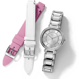Silver Tone Case Silver Tone Stainless Steel Watch