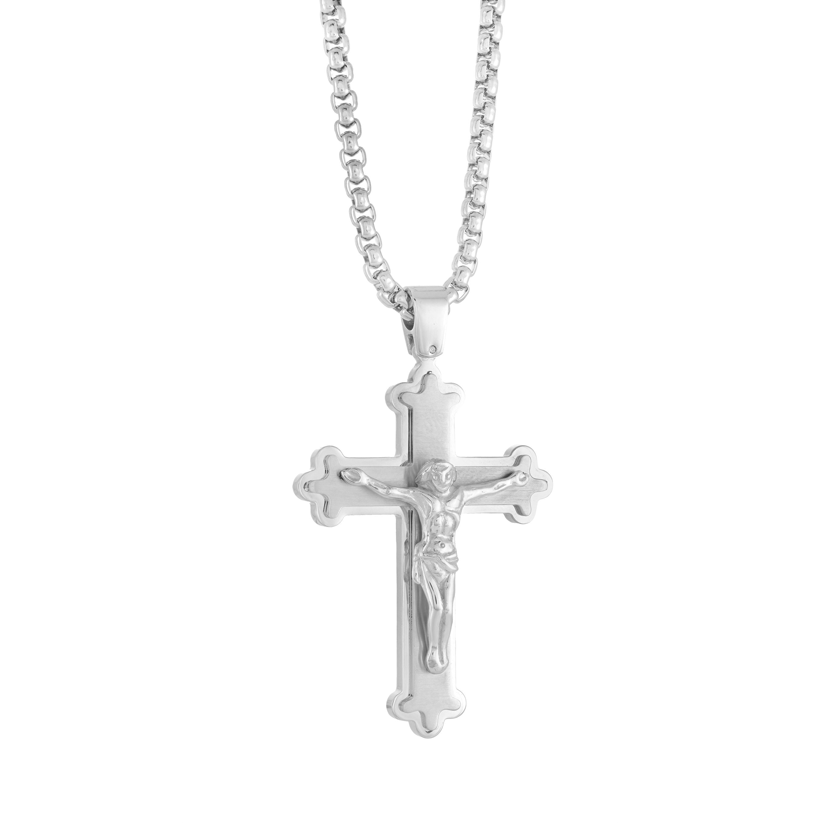 Italgem Jesus Cross Necklace