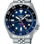 Seiko 5 Sports GMT SSK003K1 'Black Grape' FRONT VIEW