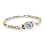 Medical Alert Bracelet Rolo Link