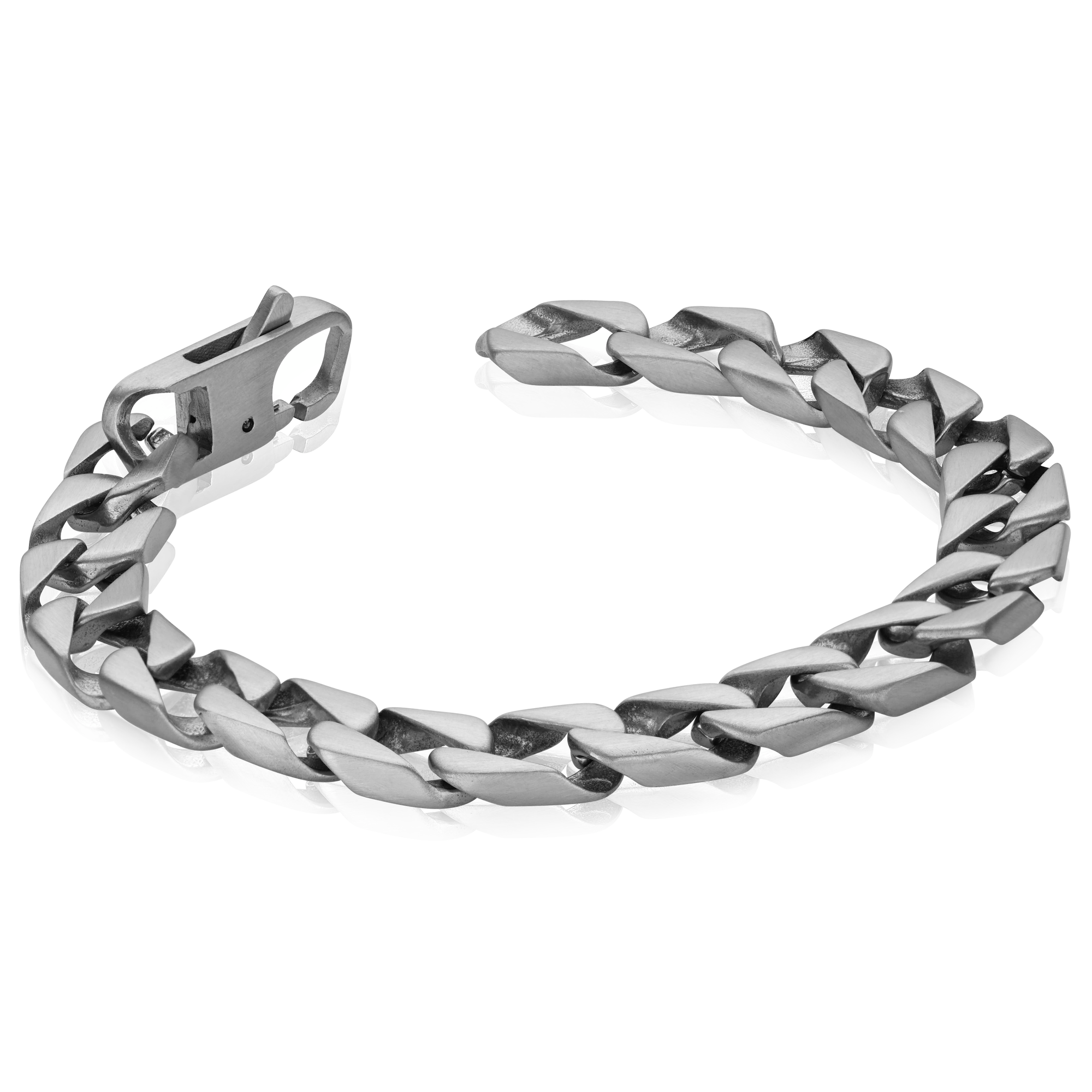Italgem Coda Square Curb Link Bracelet