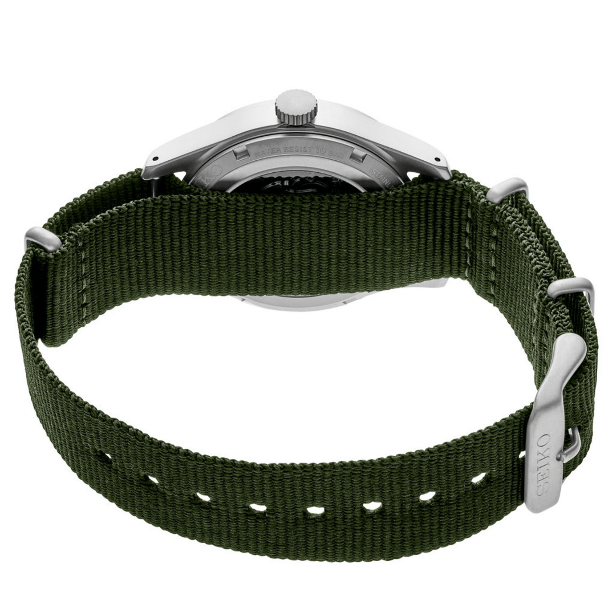 5 Sports Fields Sports Style Green Dial SRPG33 back view