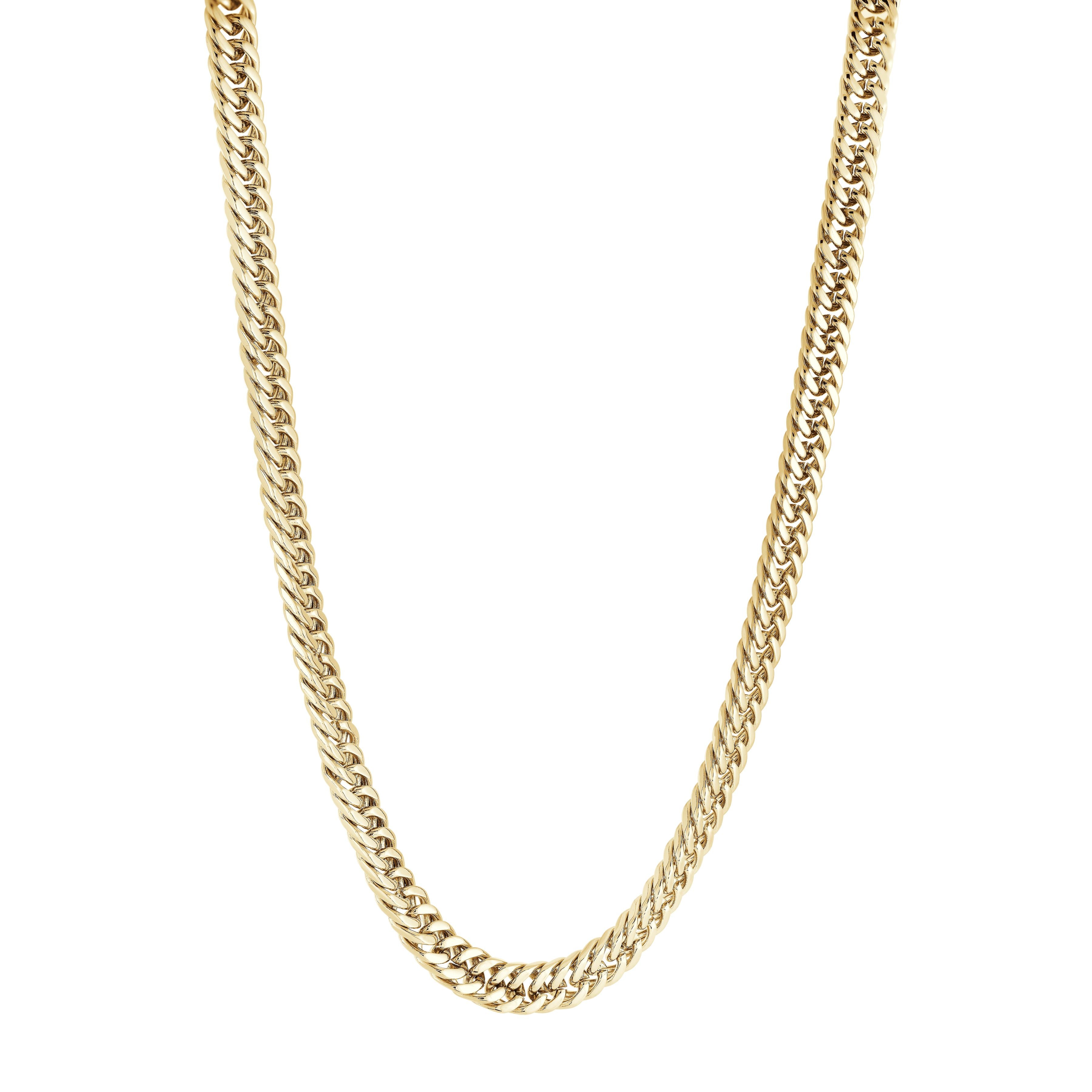 Italgem Double Curb Necklace