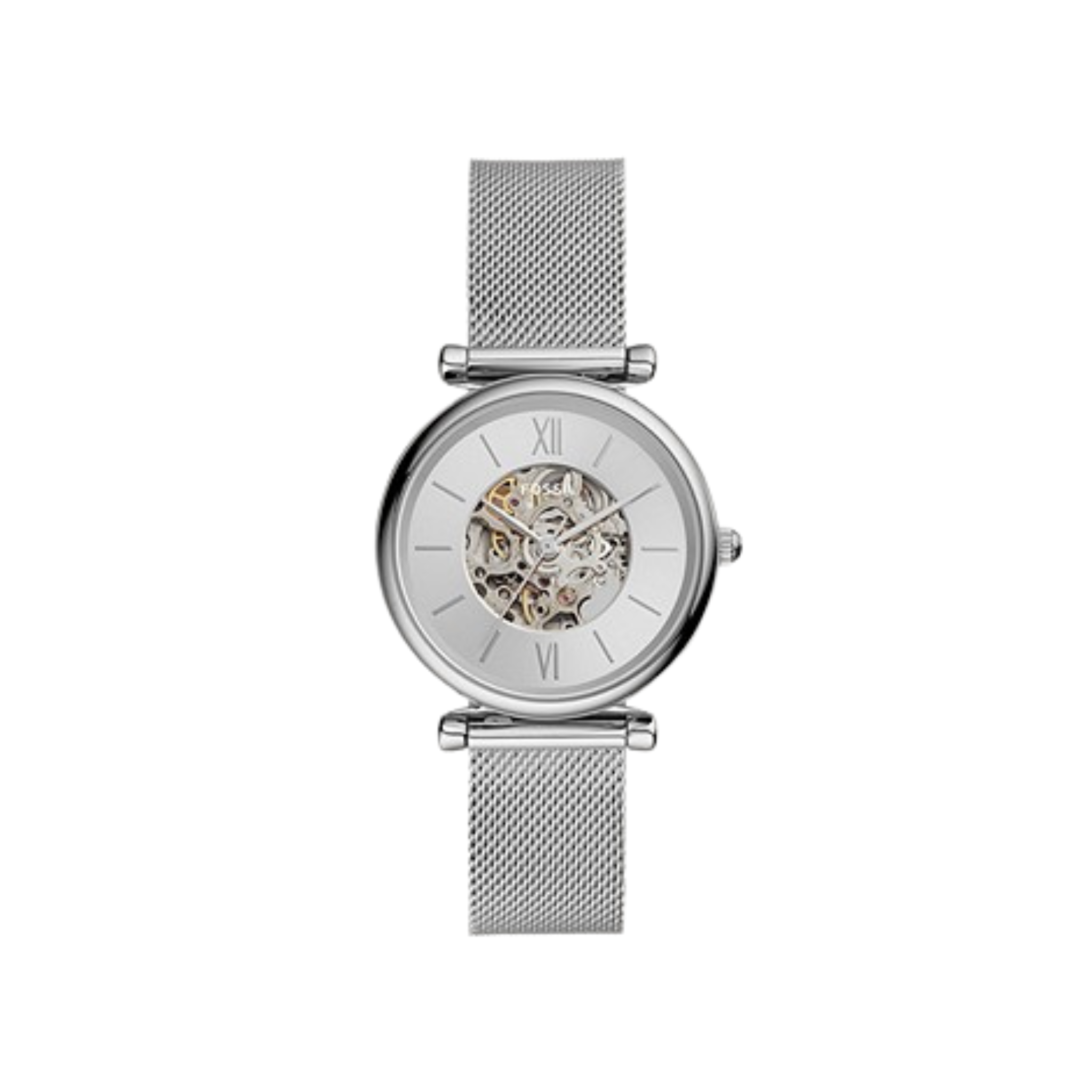 Carlie Automatic Stainless Steel Mesh Watch
