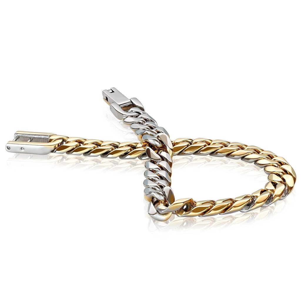 Italgem Reversible Curb Link Bracelet