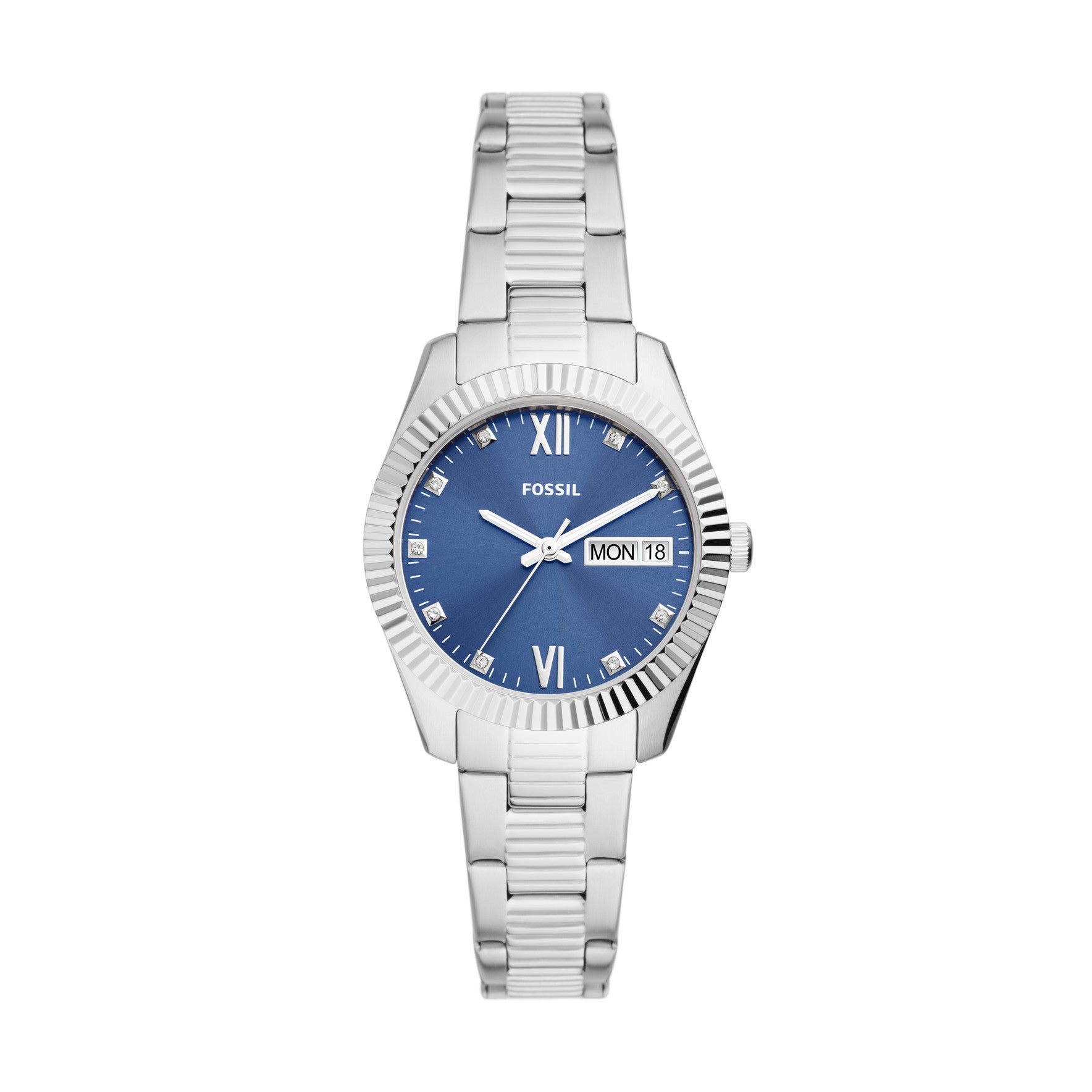 Scarlette Womens Blue Dial