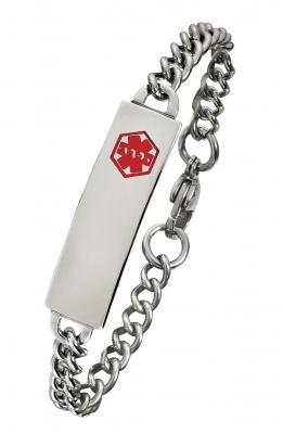 Alpine Stainless Steel Medical ID Bracelet