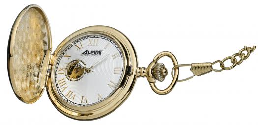 Alpine Mechanical Pocket Watch