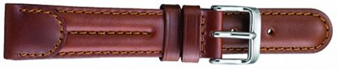 Sporty Stitched Leather
