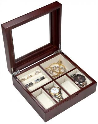 Alpine Wooden Watch & Jewellery Case