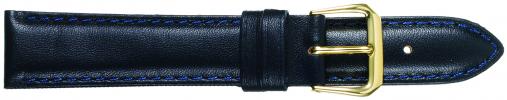 Smooth Padded Stitched Leather