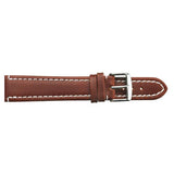 Stitched oil Leather